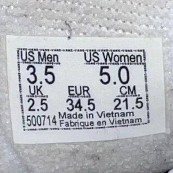 Vans Sk8-Hi Skate Shoes Navy Suede / Aqua Canvas / White Women's 5 - Picture 9 of 11